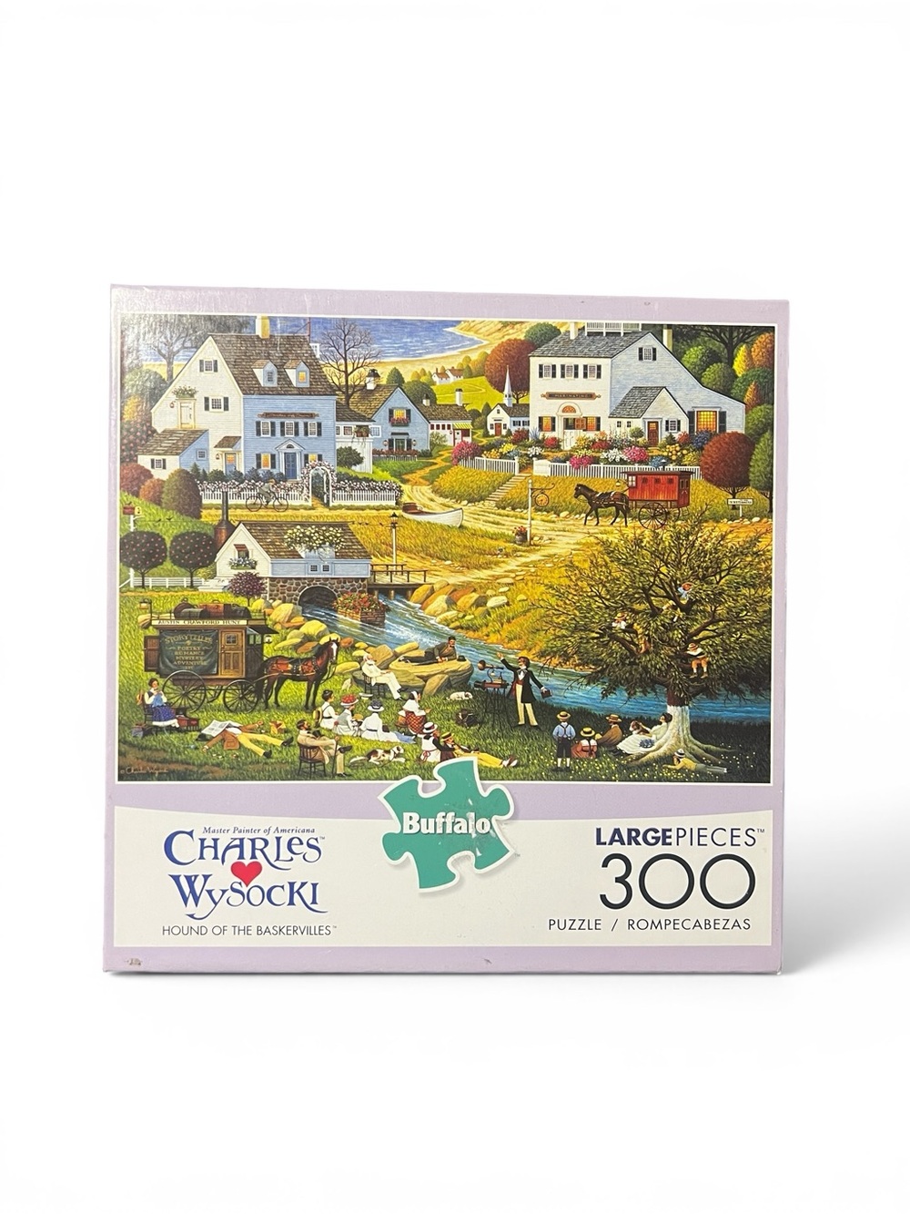 “Hound of the Baskervilles” Charles Wysocki 300-Piece Jigsaw Puzzle